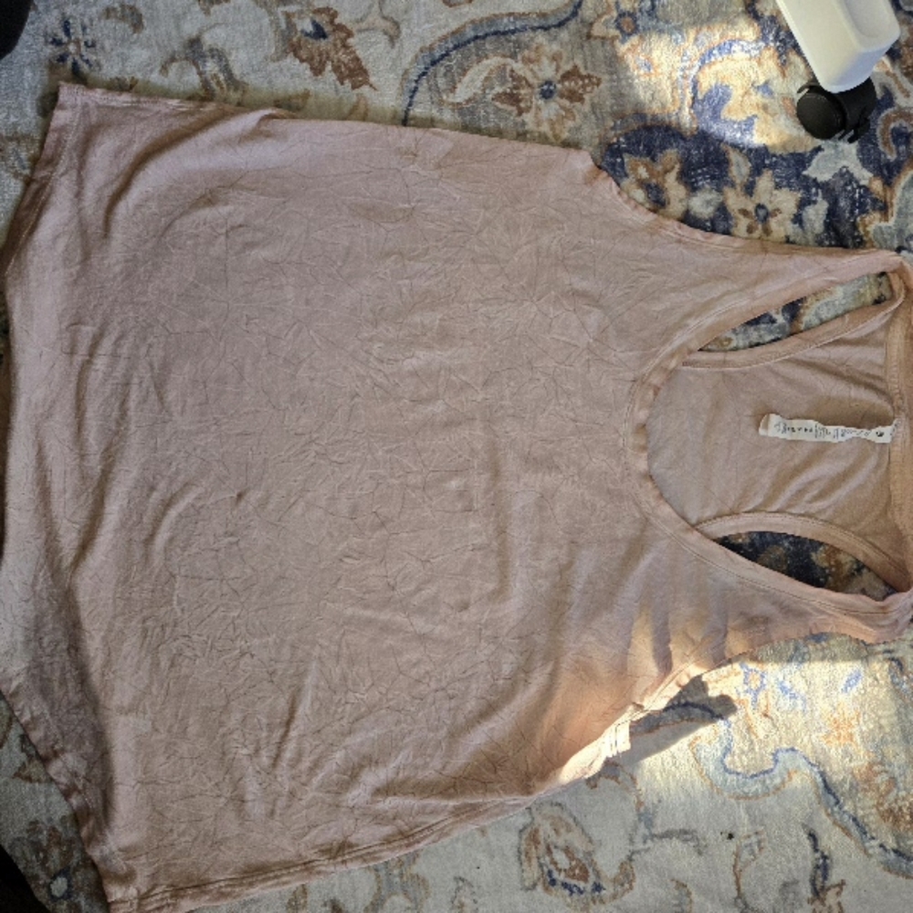 lululemon athletica pink Relaxed Backless Tank Top